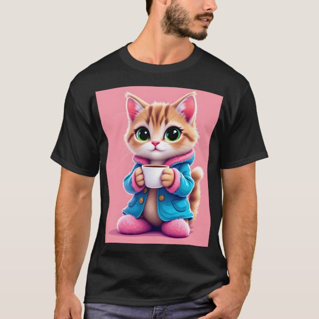 Kitten T Shirt (Framsida)