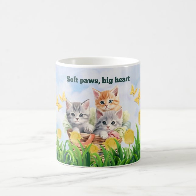 Kitten Theme Classic Mugg (Center)