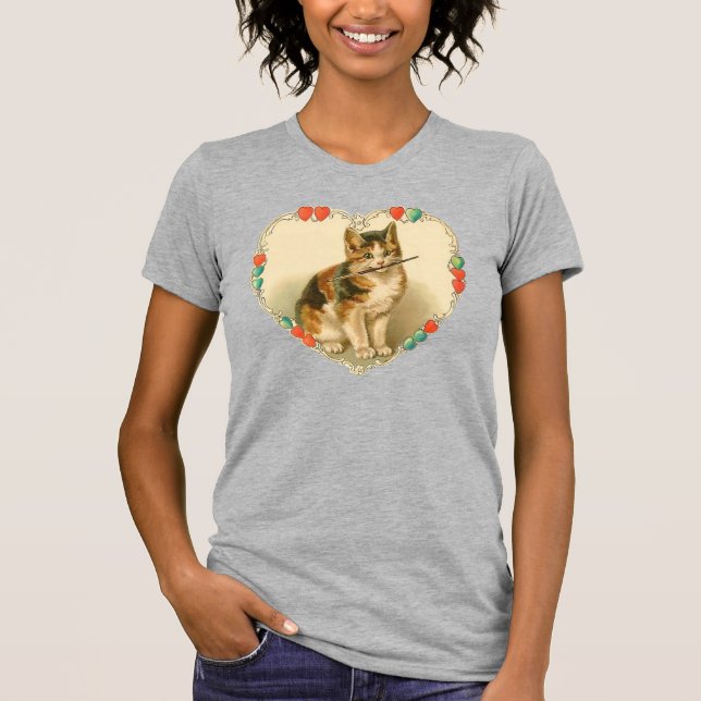 Kitten Valentine Tee (Framsida)