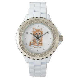 Kitten Watch Gift Sweet Baby Cat Armbandsur
