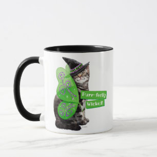 Kitten Witch Fairy Mugg
