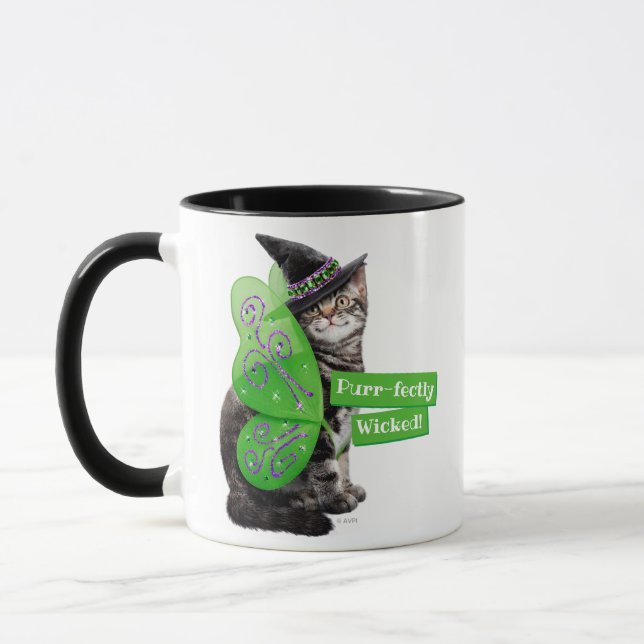Kitten Witch Fairy Mugg (Vänster)