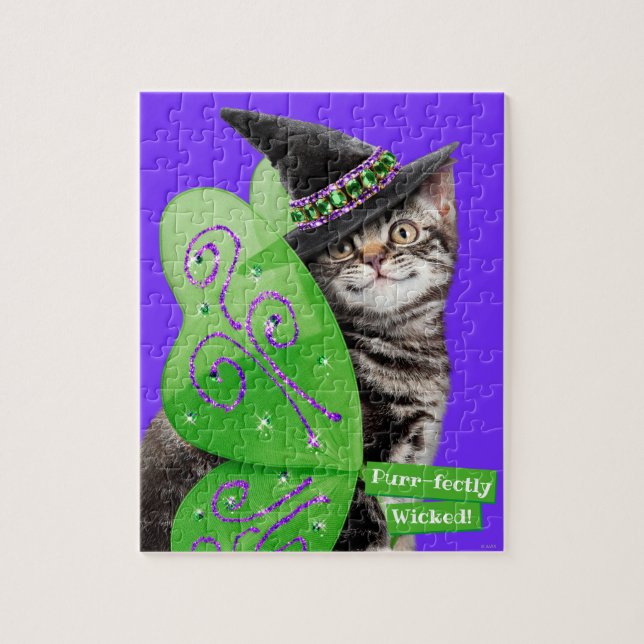 Kitten Witch Fairy Pussel (Vertikal)