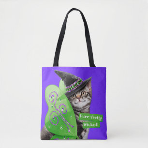 Kitten Witch Fairy Tygkasse