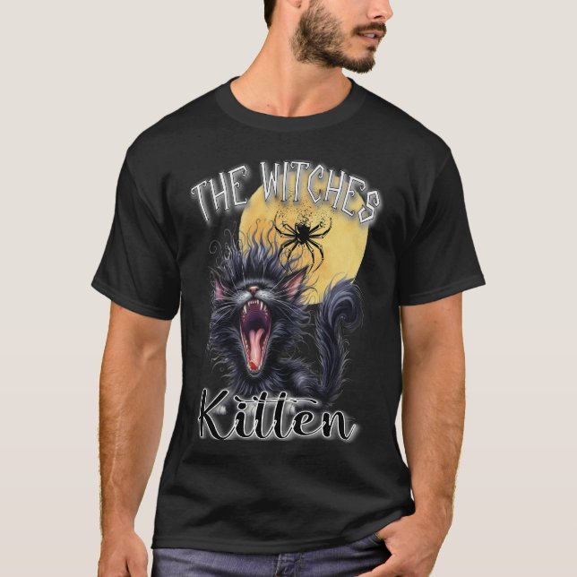 Kitten Witches: Fangs of Fortune T Shirt (Framsida)