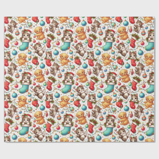 Kittens and Puppies for Christmas Presentpapper