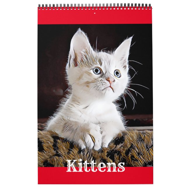 KITTENS CATS PUPPIES - Kalender (Omslag)