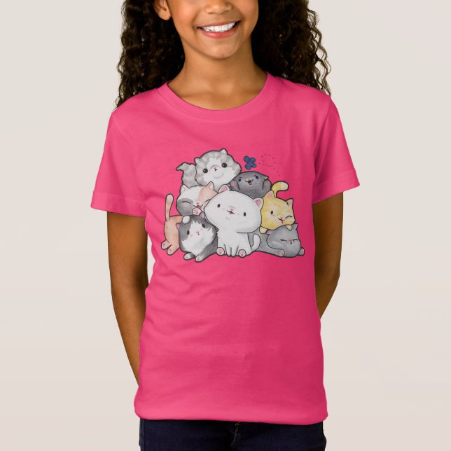 Kittens cirkel tee (Framsida)