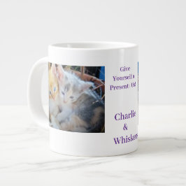 Kittens Foto Citat Jumbo Mugg