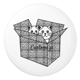 Kittens i en box Thunder_Cove Knopp