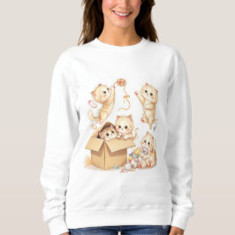 Kittens i en låda t shirt