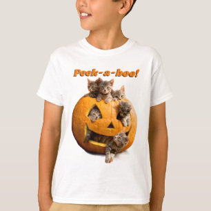 Kittens i Jack-o-Lantern T Shirt