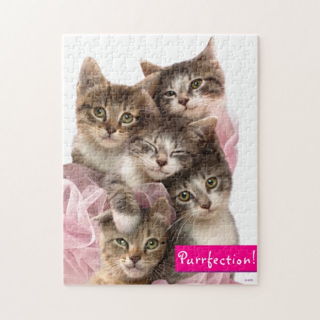 Kittens i Tutus Pussel (Vertikal)