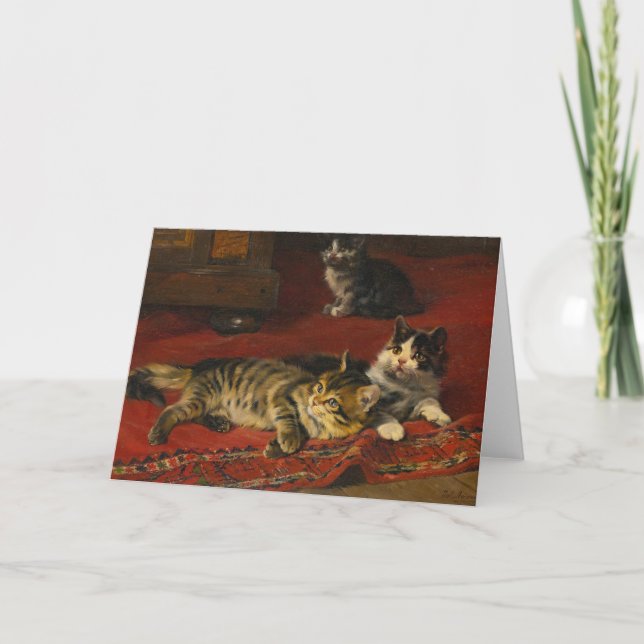 Kittens | Julius Adam the Younger Kort (Framsida)