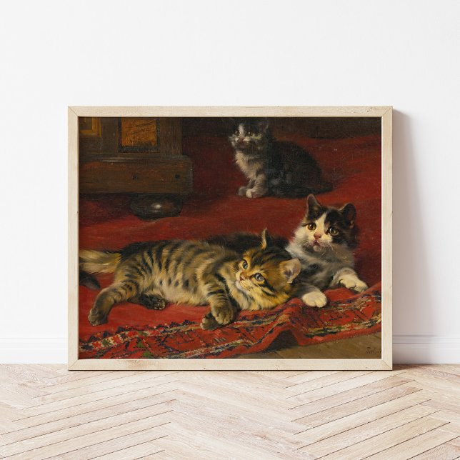 Kittens | Julius Adam the Younger Poster (Skapare uppladdad)