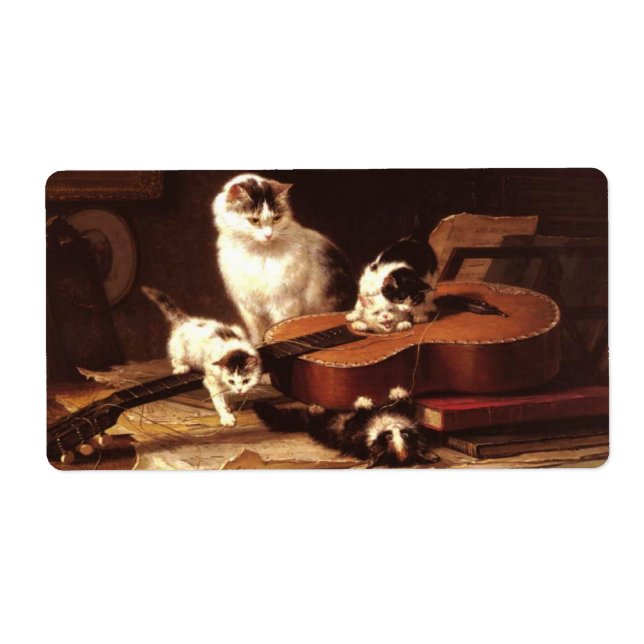 Kittens och Guitar Fraktsedel (Framsidan)