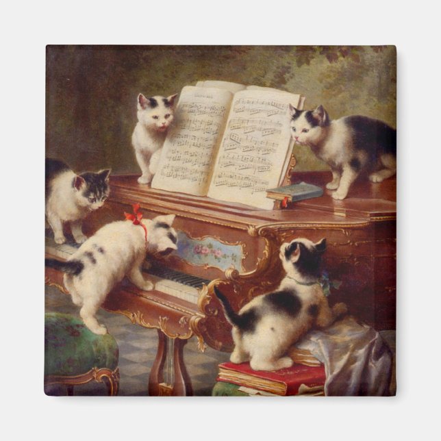Kittens och Piano Magnet (Framsidan)
