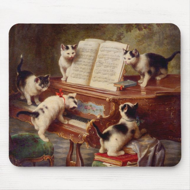 Kittens och Piano Musmatta (Framsidan)