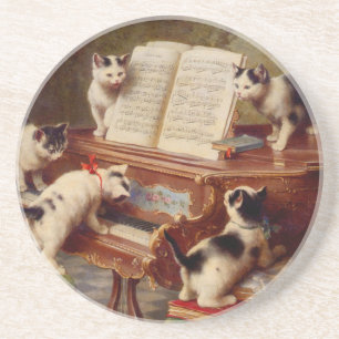 Kittens och Piano Underlägg