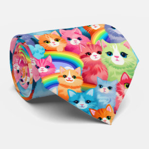 Kittens på Rainbows Sweet Funny Cat Pappa Slips
