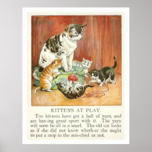 Kittens pjäs poster