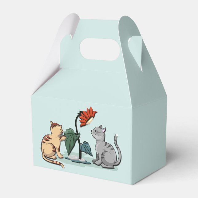 Kittens Summer Delight Flower Game Presentaskar (Framsidan Sidan)