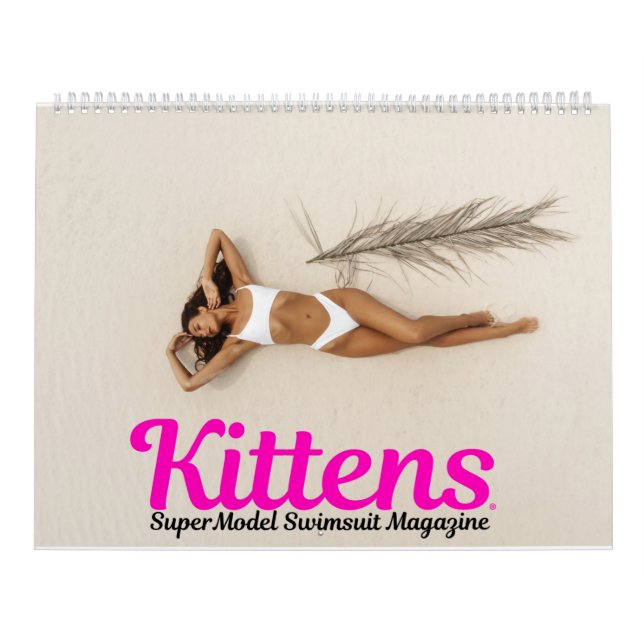 Kittens SuperModel Swimdress Magazine_#1 Kalender (Omslag)