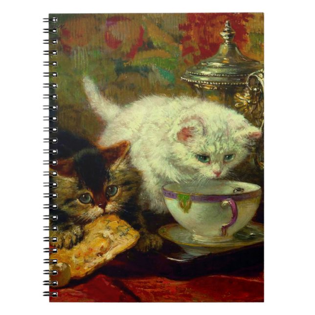 Kittens Tea Party Anteckningsbok (Framsidan)