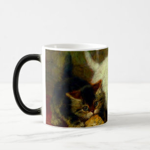 Kittens Tea Party Magisk Mugg