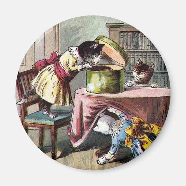 Kittens Tittar för Mittens Magnet (Framsidan)