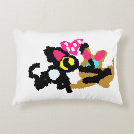 Kittens Valentine Prydnadskudde