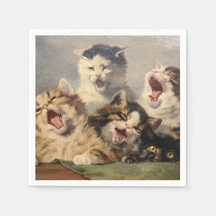 Kittensymfoni av Julius Adam II Pappersservett
