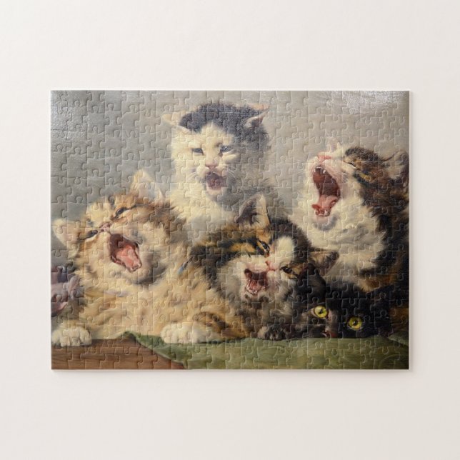 Kittensymfoni av Julius Adam II Pussel (Horisontell)
