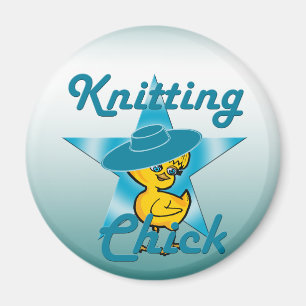 Kitting Chick #7 Magnet