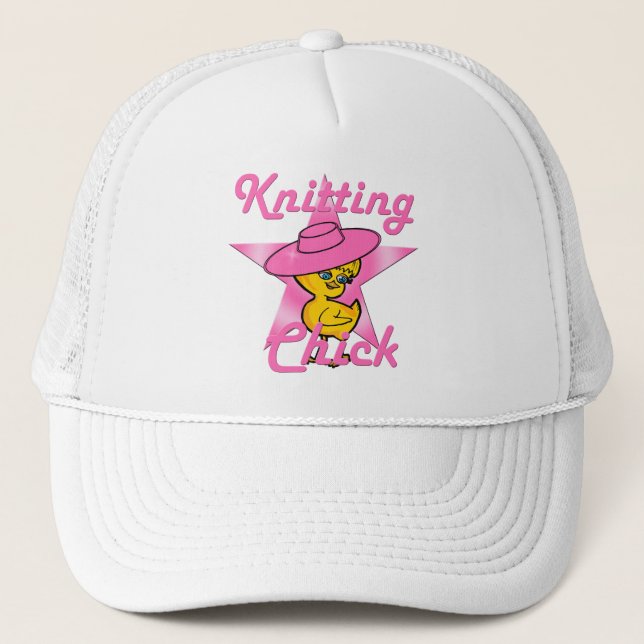 Kitting Chick #8 Truckerkeps (Framsida)