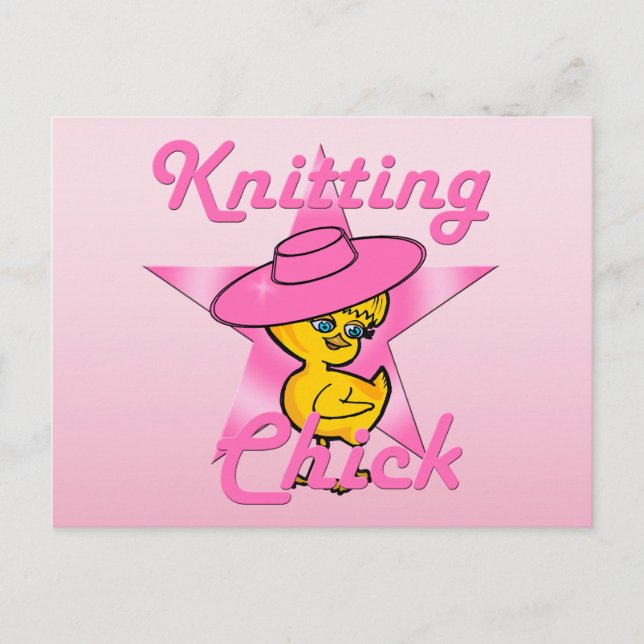 Kitting Chick #8 Vykort (Framsida)