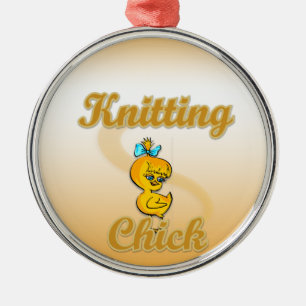 Kitting Chick Julgransprydnad Metall