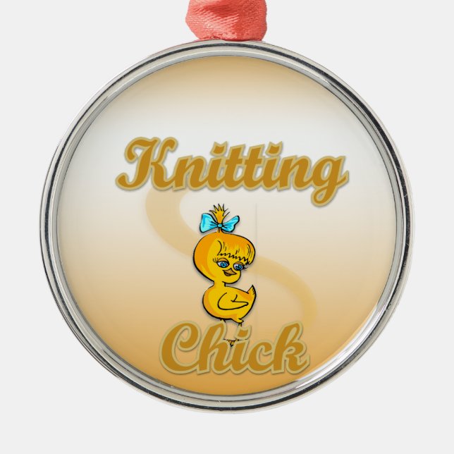 Kitting Chick Julgransprydnad Metall (Framsidan)