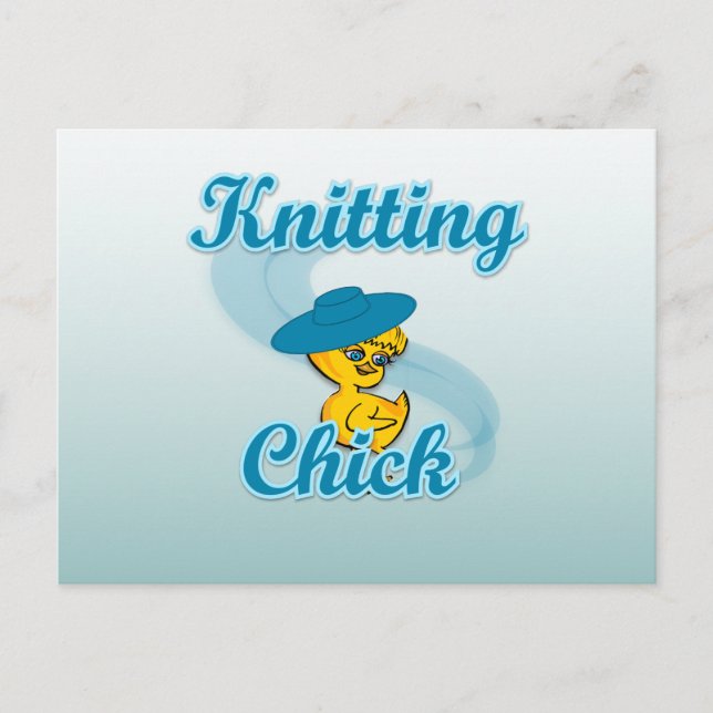 Kitting Chick nr 3 Vykort (Framsida)