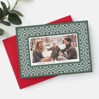 Kitting Joy Photo Card Inbjudningar