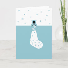 Kitting Sheep Helgdag Kort