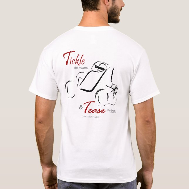 Kittla & Retas tillbaka T Shirt (Baksida)