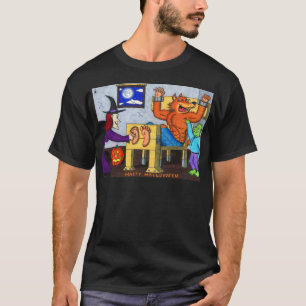 Kittlig Halloween Werewolf Tee