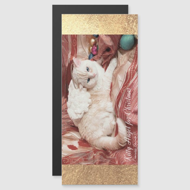 Kitty Angel till jul (Fram/baksida)