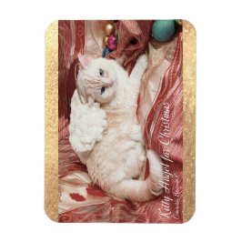 Kitty Angel till jul Magnet