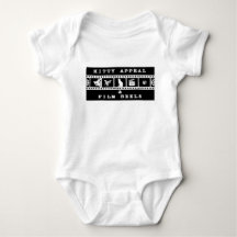 Kitty Appeal & Film Reels Baby Onesie