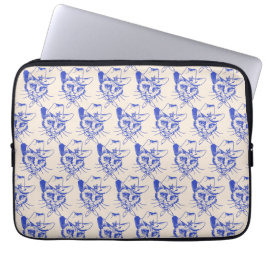 Kitty Bärbar Datorskylt Laptop Fodral