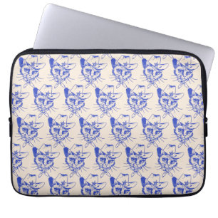Kitty Bärbar Datorskylt Laptop Fodral