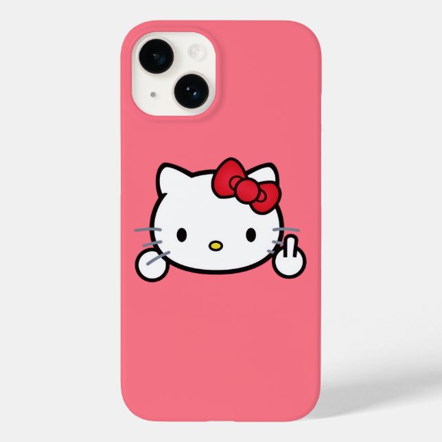 Kitty Case-Mate iPhone Case (Baksida)