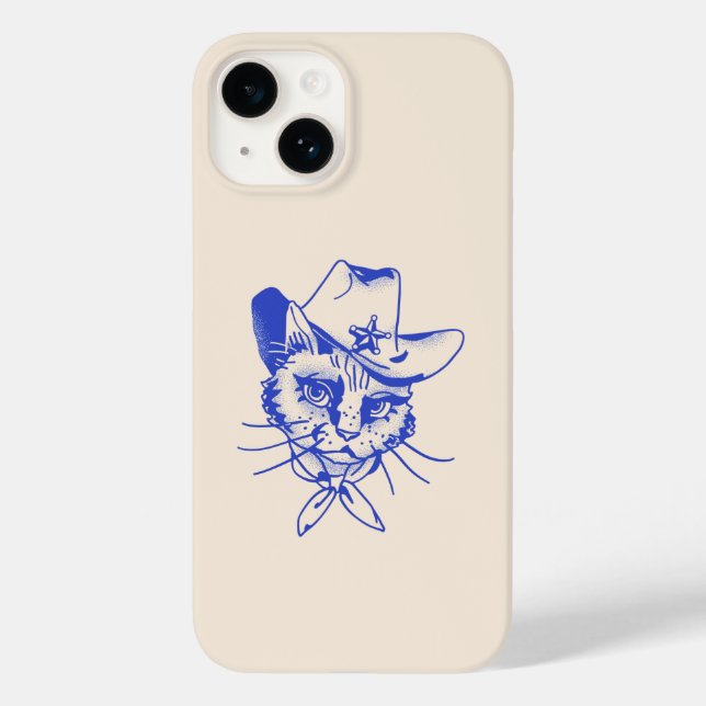 Kitty Case-Mate iPhone-fodral (Baksida)